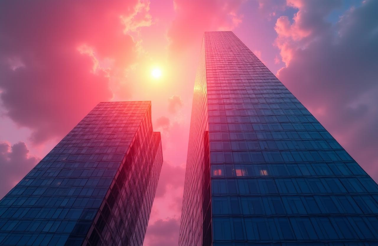 Global industry transformation visualization